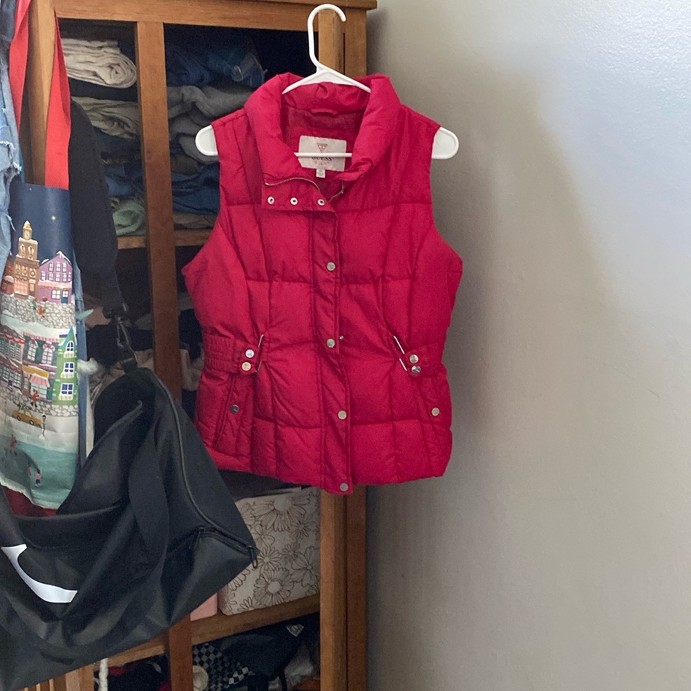 Hot Pink Guess Vest